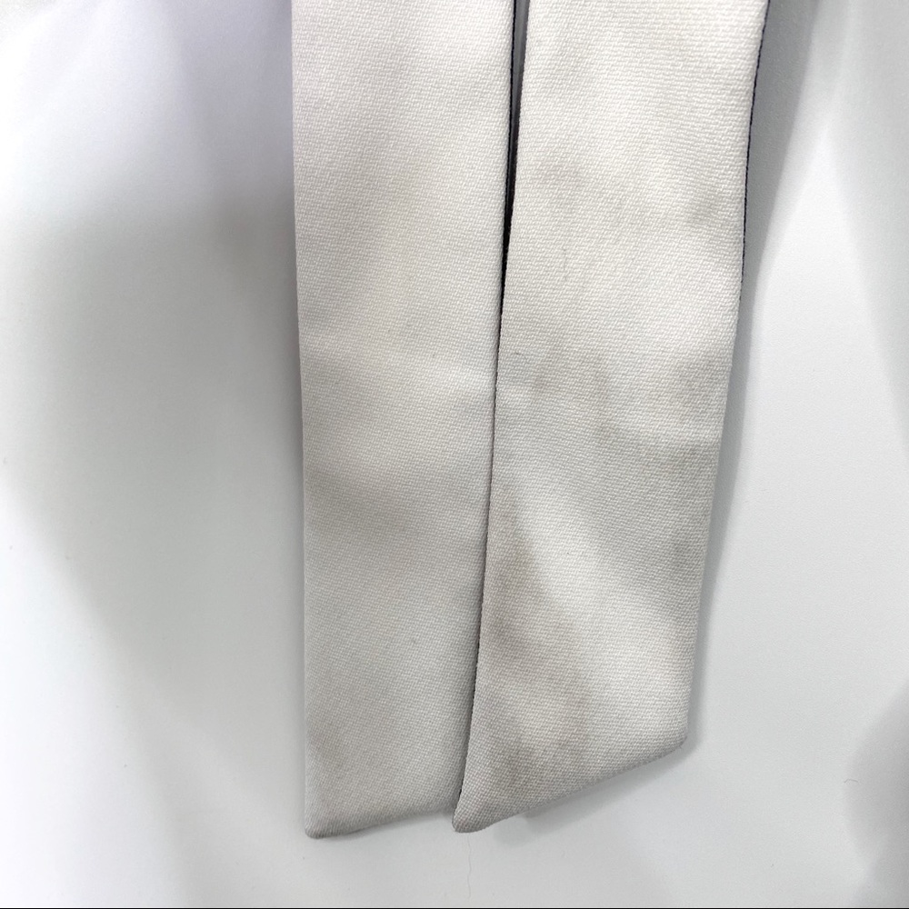 SOLD Worthington Black White Mod Zip Tie Waist Jacket - Picture 8 of 10